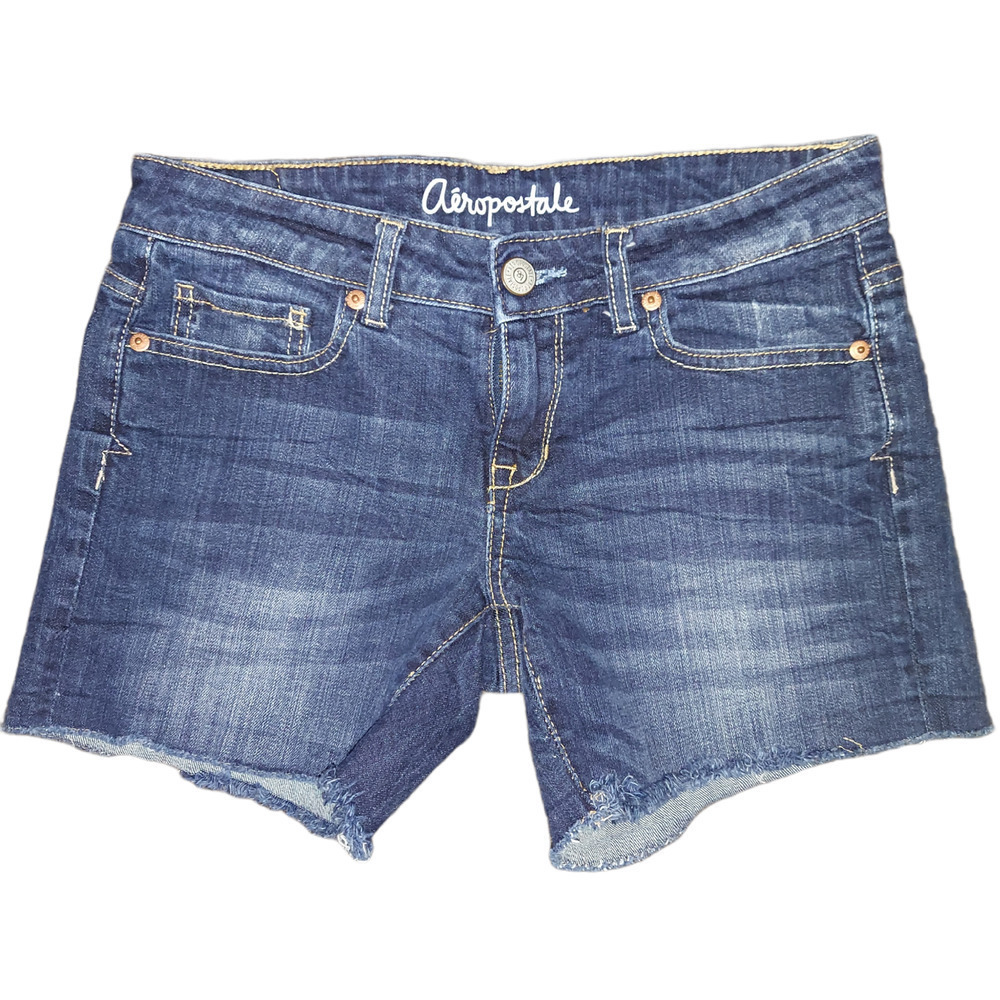 Aeropostale Midi Shorts Medium Wash Size 2